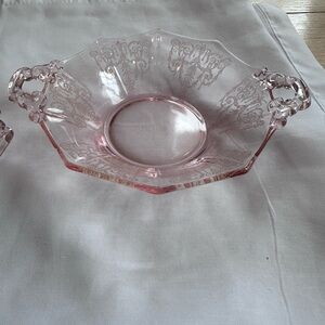 2 pieces Cambridge Depression Glass